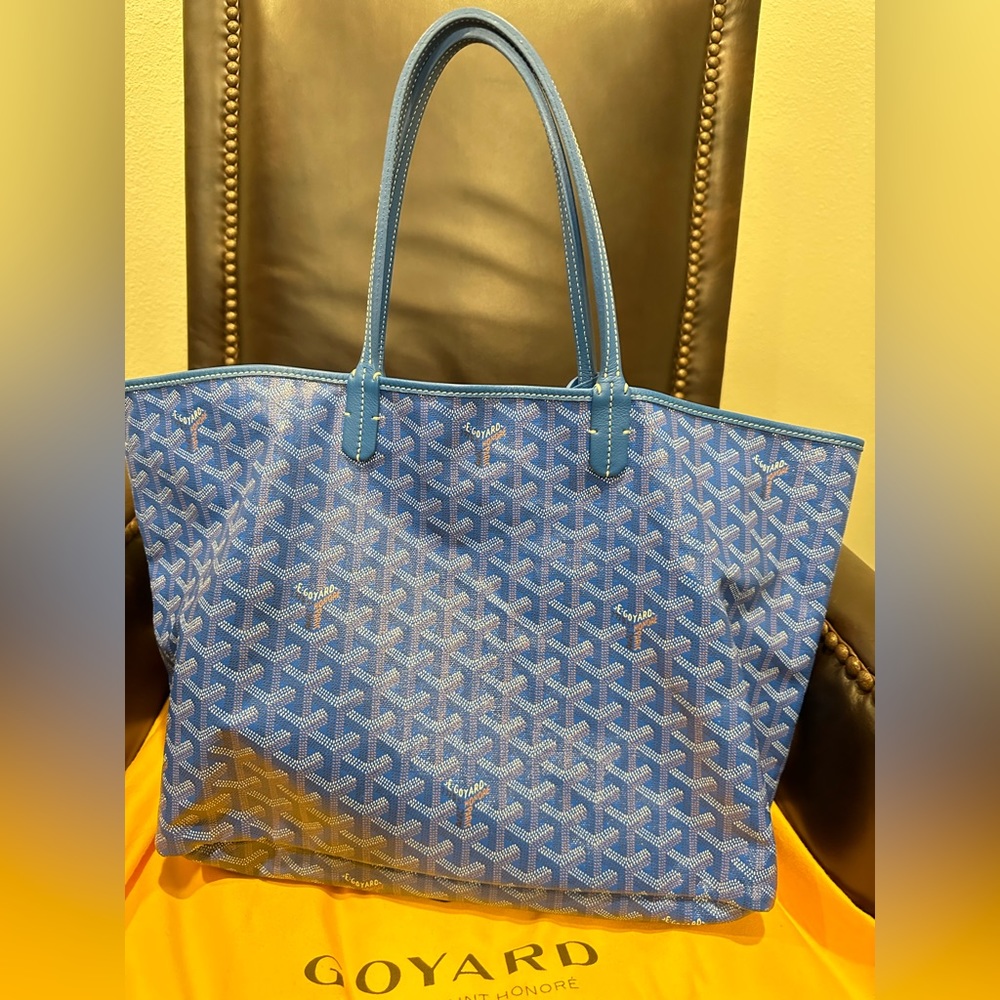 Goyard Saint Louis PM tote in Blue